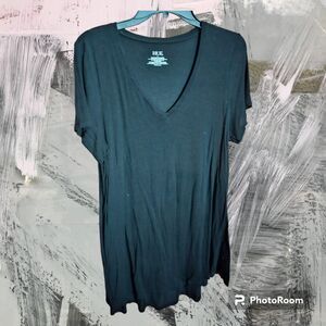 Hue‎  Black T-Shirt Size L